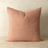 24x24 Lina Linen Pillow Redwood Cover, Set of 2 from Mercana - Luna Furniture