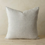 24x24 Lina Linen Pillow Grey Cover, Set of 2 from Mercana - Luna Furniture
