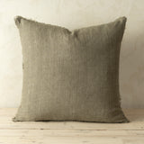 Lina 24x24 Linen Pillow Mink Cover w/Filler, Set of 2 from Mercana - Luna Furniture