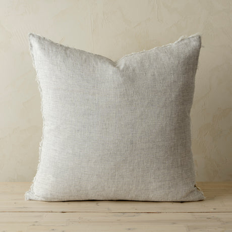 Lina 24x24 Linen Pillow Grey Cover w/Filler, Set of 2 from Mercana - Luna Furniture