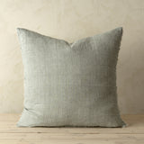 Lina 24x24 Linen Pillow Flint Grey Cover w/Filler, Set of 2 from Mercana - Luna Furniture