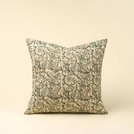 Rupi 20x20 Block Print Pillow Cover w/Filler, Set of 2 from Mercana - Luna Furniture