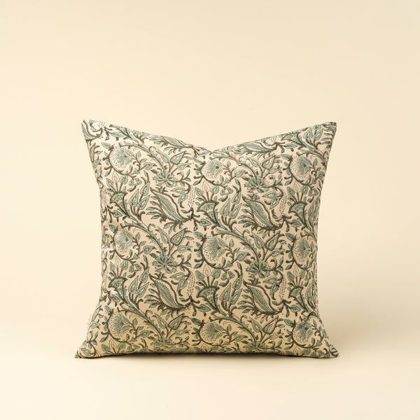 Rupi 20x20 Block Print Pillow Cover w/Filler, Set of 2