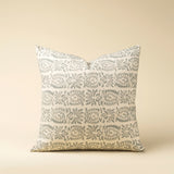 Lugana 20x20 Block Print Pillow Cover w/Filler, Set of 2 from Mercana - Luna Furniture