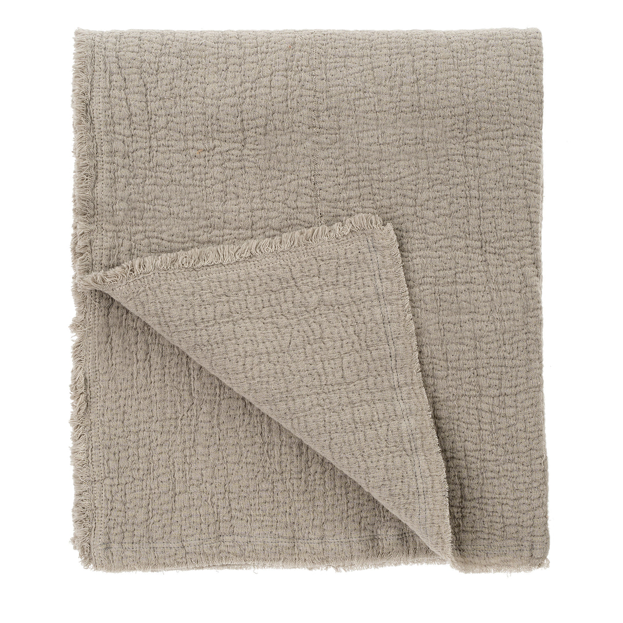 Malabar Throw Blanket Stone, Set of 2 from Mercana - Luna Furniture