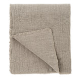 Malabar Throw Blanket Stone, Set of 2 from Mercana - Luna Furniture