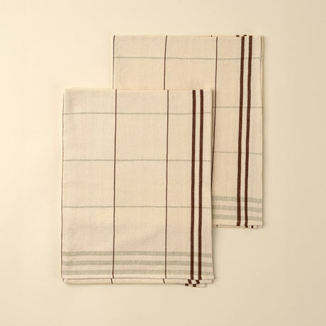 Margot Handloom Tea Towels S/2, Set of 2 from Mercana - Luna Furniture