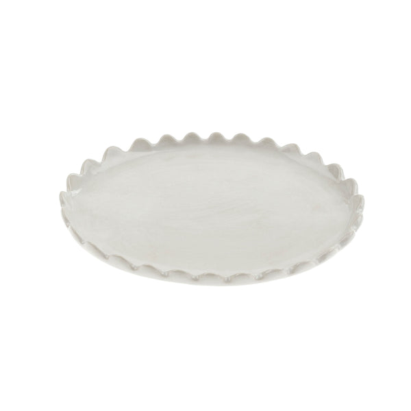 Scalloped Oval Plate S, Set of 6