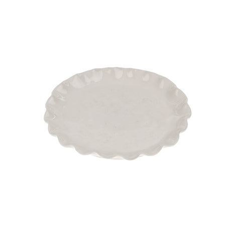Calypso Scalloped Dessert Plate, Set of 4 from Mercana - Luna Furniture