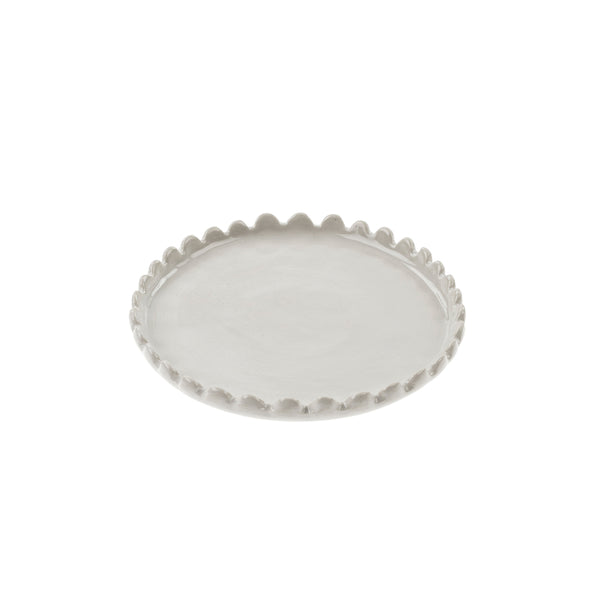 Scalloped Plate S, Set of 6