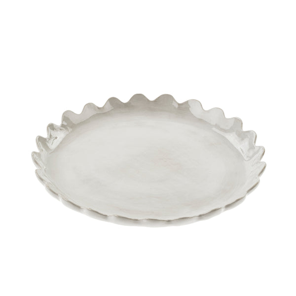 Scalloped Plate L, Set of 6