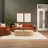 Fraye 22x22 Square Oatmeal Multi-Tone Blend Decorative Pillow Cover from Mercana - Luna Furniture