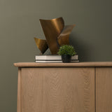 Francesca Antique Gold Metal Sculptural Decorative Object from Mercana - Luna Furniture