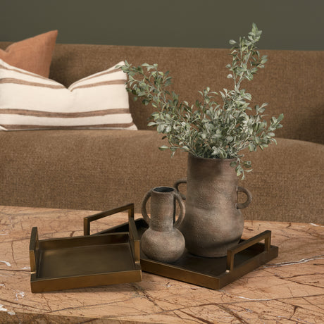 Shay Aluminium Tray - Medium from Mercana - Luna Furniture