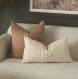 Jack Rust Linen Square Decorative Pillow Cover from Mercana - Luna Furniture