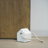 Raena White Marble House Door Stopper from Mercana - Luna Furniture