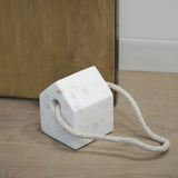 Raena White Marble House Door Stopper from Mercana - Luna Furniture