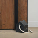 Raena Black Marble House Door Stopper from Mercana - Luna Furniture