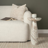 Khloe Cream Square Pillow Cover from Mercana - Luna Furniture