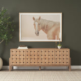 Trellyn Light Brown Solid Wood 4-Door Sideboard with Carved Woven Doors from Mercana - Luna Furniture