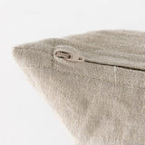 Lacey 13x21 Beige/White Decorative Pillow Cover w/Down Filler, Set of 2 from Mercana - Luna Furniture