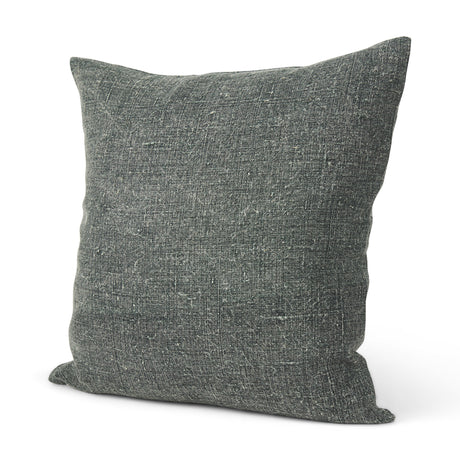 Jack Green Linen Square Decorative Pillow Cover w/Down Filler, Set of 2 from Mercana - Luna Furniture