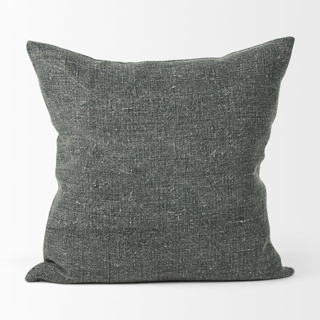 Jack Green Linen Square Decorative Pillow Cover w/Down Filler, Set of 2 from Mercana - Luna Furniture