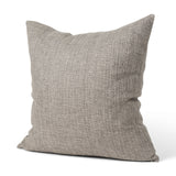 Jacklyn Grey Linen Square Decorative Pillow Cover w/Down Filler, Set of 2 from Mercana - Luna Furniture