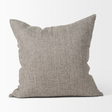 Jacklyn Grey Linen Square Decorative Pillow Cover w/Down Filler, Set of 2 from Mercana - Luna Furniture