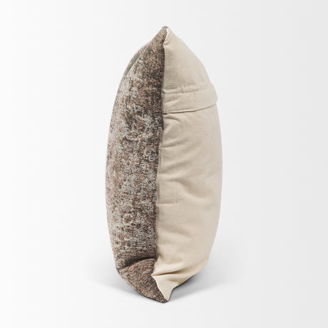 Khloe 20x20 Taupe Square Pillow Cover w/Down Filler, Set of 2 from Mercana - Luna Furniture