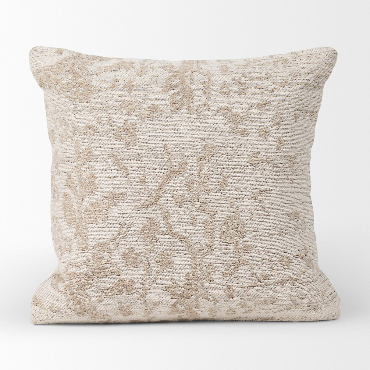 Khloe 20x20 Cream Square Pillow Cover w/Down Filler, Set of 2 from Mercana - Luna Furniture