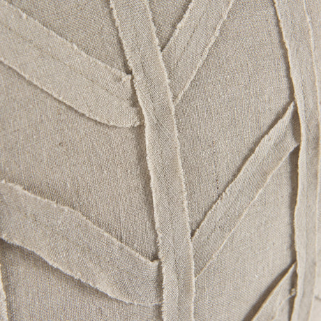 Ivivva 20x20 Beige Fabric Textured Pillow Cover w/Non-Allergen Filler, Set of 2 from Mercana - Luna Furniture