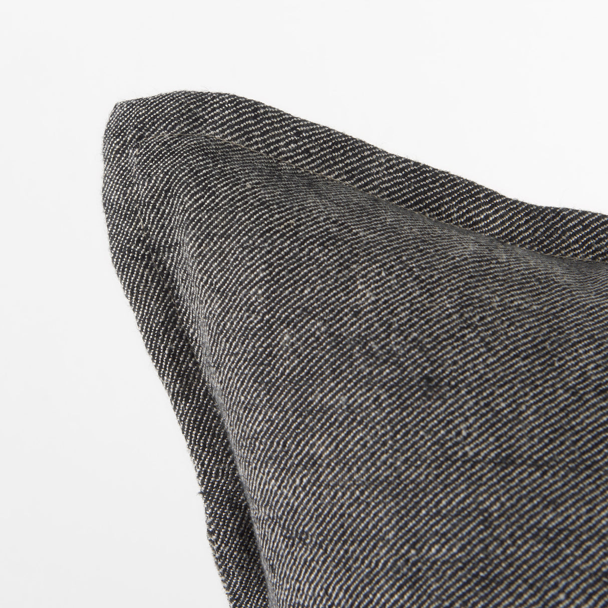 Zadie 20x20 Light/Dark Gray Fabric Color Blocked Pillow Cover w/Non Allergen FIller, Set of 2 from Mercana - Luna Furniture