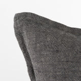 Zadie 20x20 Light/Dark Gray Fabric Color Blocked Pillow Cover w/Non Allergen FIller, Set of 2 from Mercana - Luna Furniture