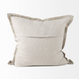 Mae 20L x 20W Beige Fabric Pillow Cover w/Non-Allergen Filler, Set of 2 from Mercana - Luna Furniture