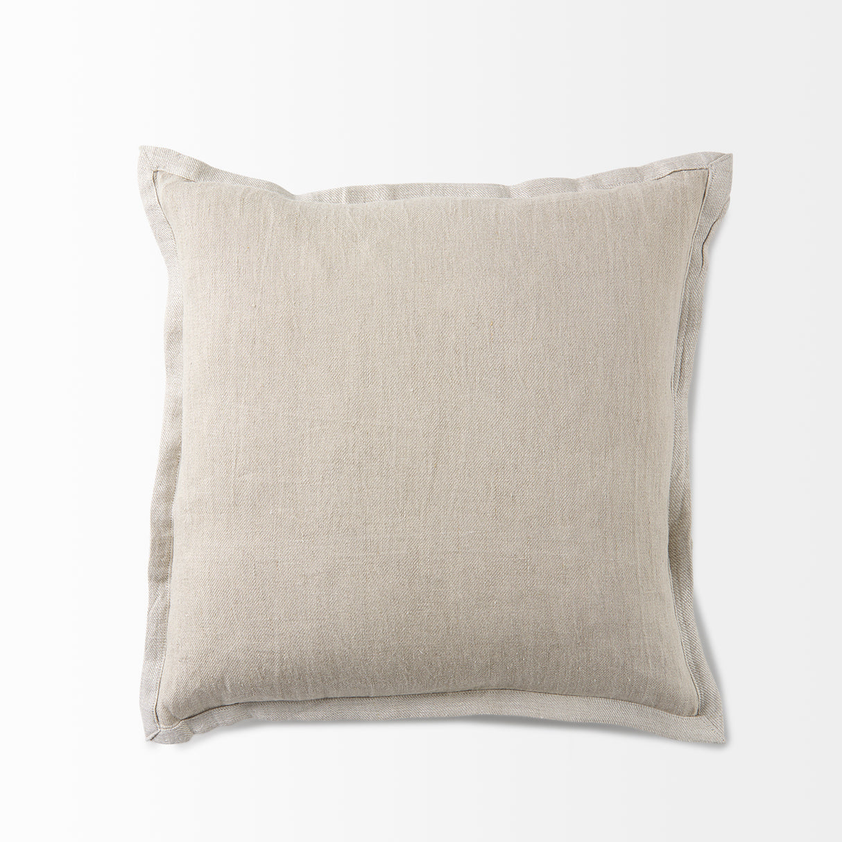 Mae 20L x 20W Beige Fabric Pillow Cover w/Non-Allergen Filler, Set of 2 from Mercana - Luna Furniture