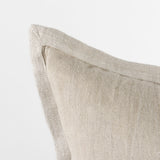 Mae 20L x 20W Beige Fabric Pillow Cover w/Non-Allergen Filler, Set of 2 from Mercana - Luna Furniture