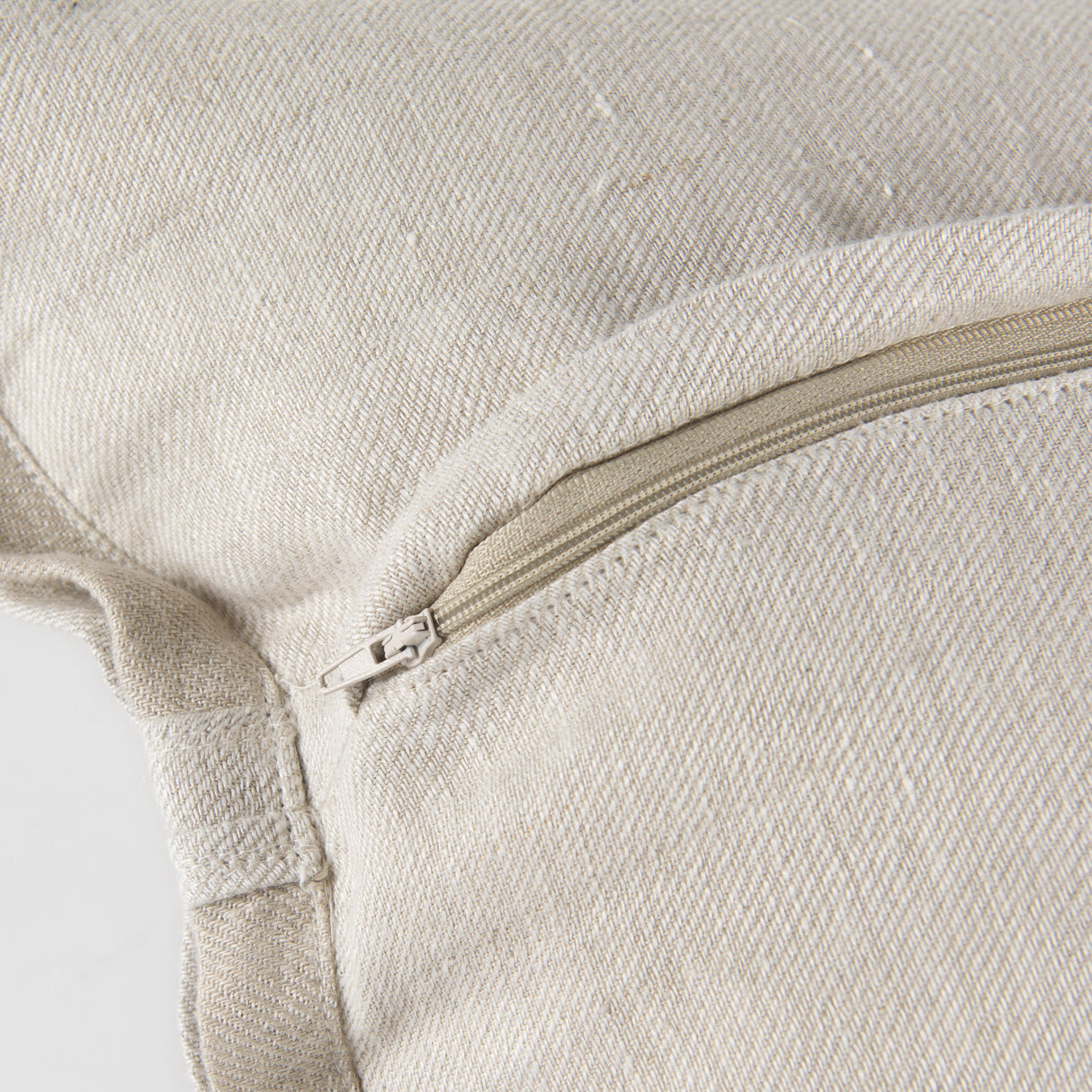 Mae 20L x 20W Beige Fabric Pillow Cover w/Non-Allergen Filler, Set of 2 from Mercana - Luna Furniture