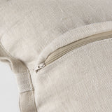 Mae 20L x 20W Beige Fabric Pillow Cover w/Non-Allergen Filler, Set of 2 from Mercana - Luna Furniture