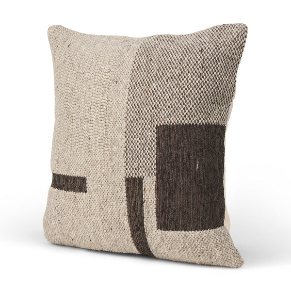 Kyle 20x20 Square Pillow Cover w/Non Allergen Filler, Set of 2