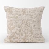 Khloe 20x20 Cream Square Pillow Cover w/Non-Allergen Filler, Set of 2 from Mercana - Luna Furniture