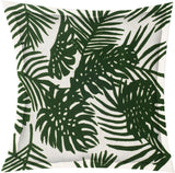 Boyle I 20x20 Green Tropical Palm Leaf Pillow Cover w/Non-Allergen Filler, Set of 2 from Mercana - Luna Furniture