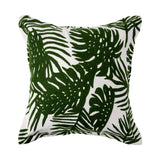Boyle I 20x20 Green Tropical Palm Leaf Pillow Cover w/Non-Allergen Filler, Set of 2 from Mercana - Luna Furniture
