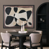 Desert Currents by Cristina Bartl Villa Hand-Embellished Textured Framed Canvas Artwork from Mercana - Luna Furniture