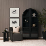 Zwarte Paarden (Set of 2) by Leo Gestel Hand-Embellished Framed Artwork Matted under Glass from Mercana - Luna Furniture
