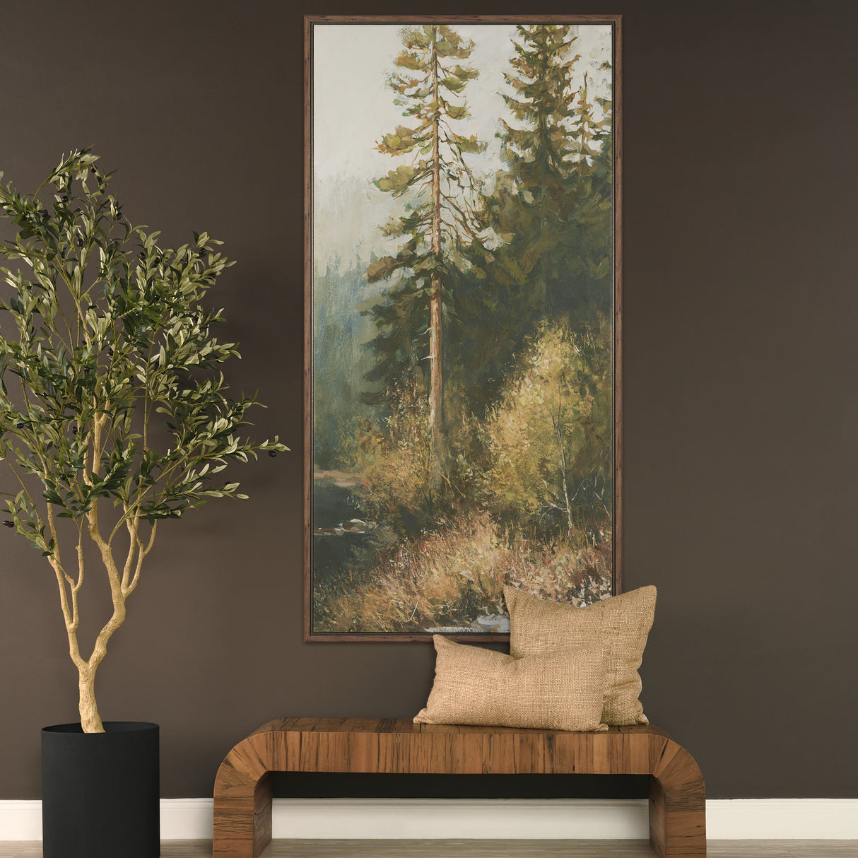 Heart of the Forest III by Mercana Studio Hand-Embellished Textured Framed Canvas Artwork from Mercana - Luna Furniture