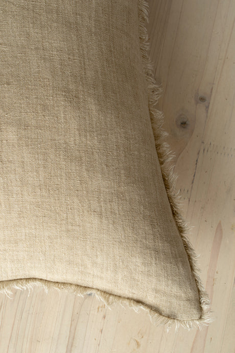 24x24 Lina Linen Pillow Dune Cover, Set of 2 from Mercana - Luna Furniture