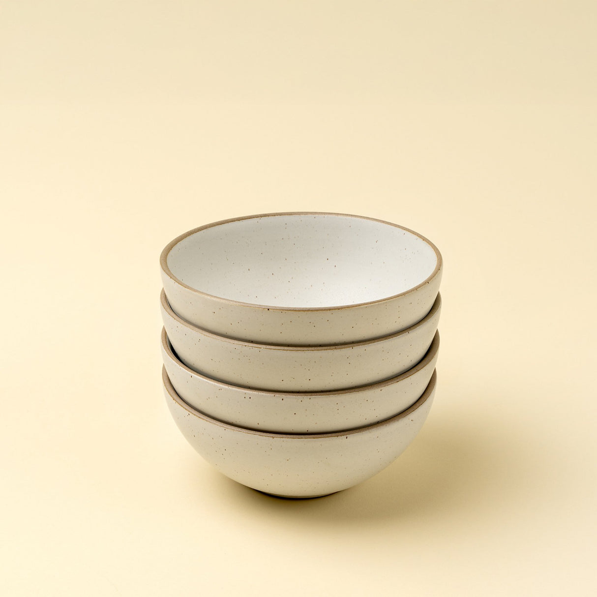 Rowe Small Bowl, Ivory, Set of 4 from Mercana - Luna Furniture