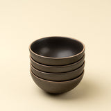 Rowe Small Bowl, Espresso, Set of 4 from Mercana - Luna Furniture