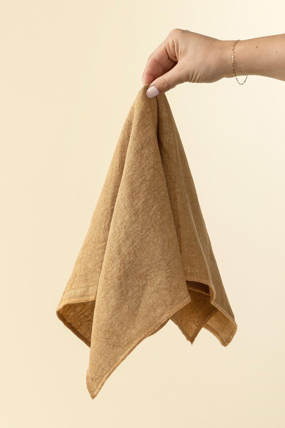 Stonewashed Linen Napkins S/4, Clay, Set of 4 from Mercana - Luna Furniture